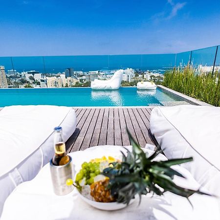 Serene - Infinity Cview Pool - 4 Bedrooms Luxury Penthouse Haifa Eksteriør bilde