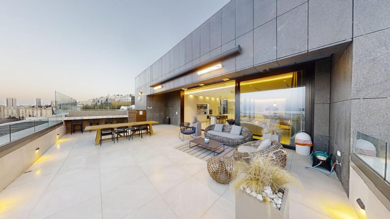 Serene - Infinity Cview Pool - 4 Bedrooms Luxury Penthouse Haifa Eksteriør bilde