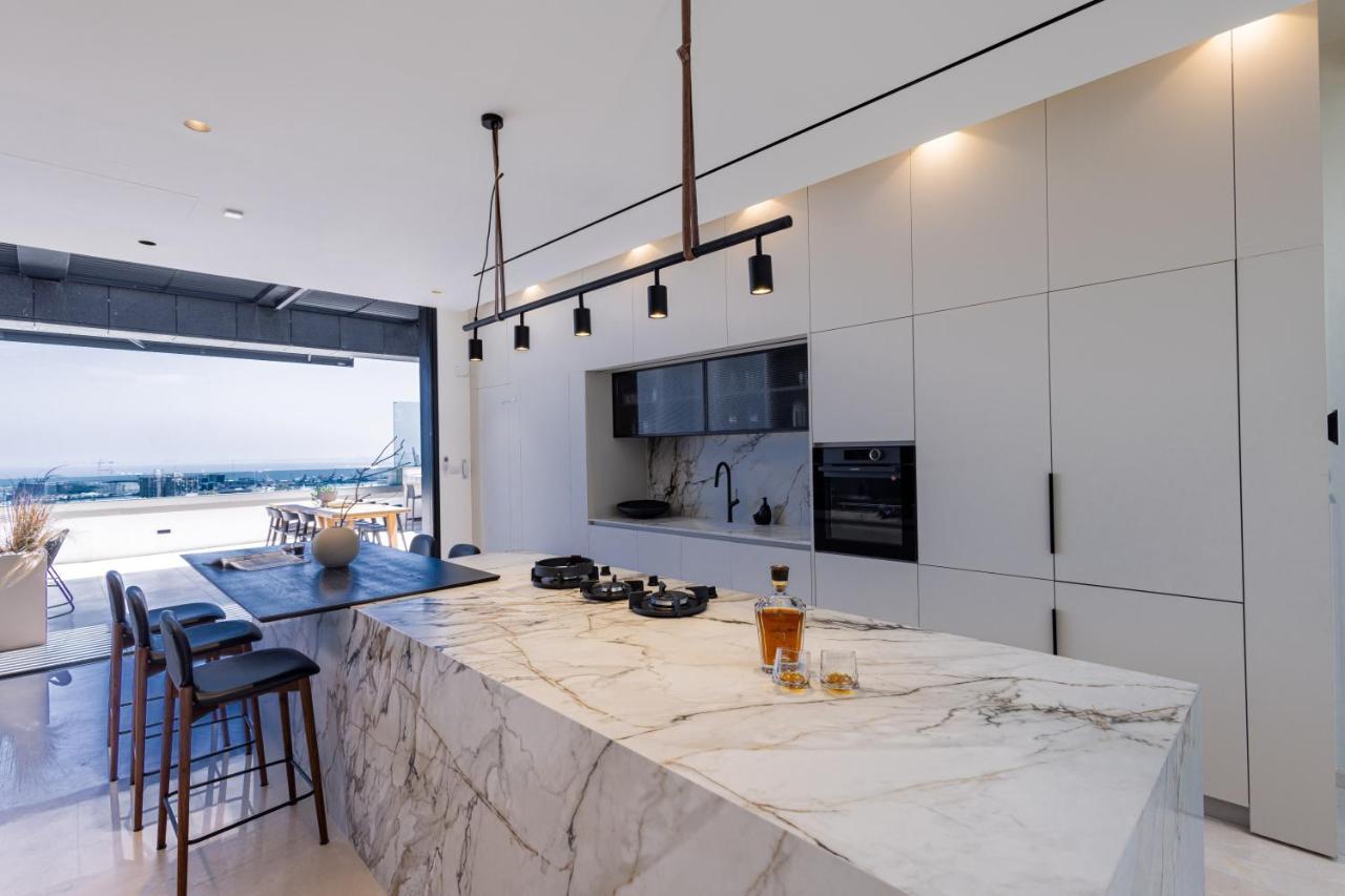 Serene - Infinity Cview Pool - 4 Bedrooms Luxury Penthouse Haifa Eksteriør bilde